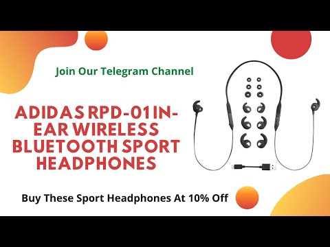 Adidas RPD-01 in-Ear Wireless Bluetooth Sport Headphones | Adidas RPD-01 Earphones | Amazon Offers