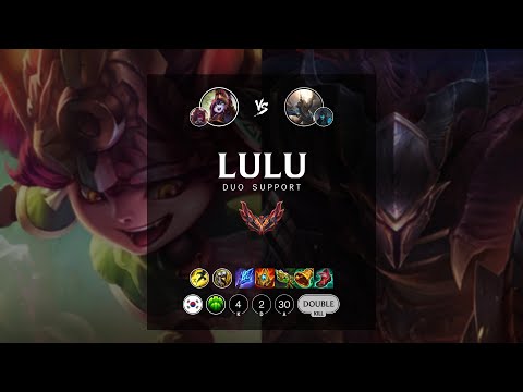 Lulu Support vs Pantheon - KR Grandmaster Patch 12.9