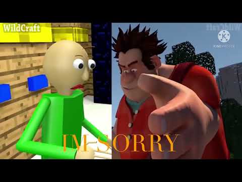 The Thumbnail For BALDI’S BASICS VS WRECK IT RALPH CHALLENGE 4 Fanmade