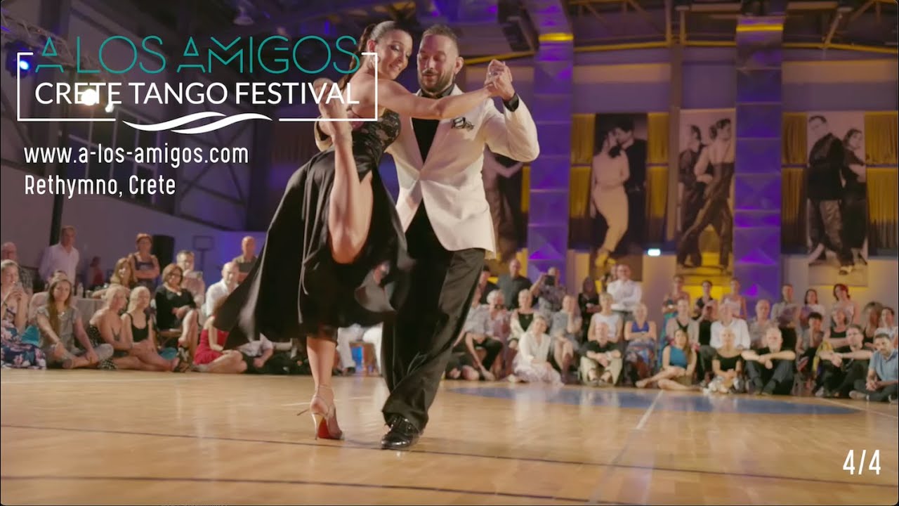 Video thumbnail for LOUKAS BALOKAS & GEORGIA PRISKOU (4/4) Mano Brava (Troilo) A Los Amigos 2024 Crete