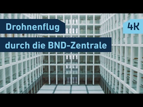 Inside BND: Einblicke in die BND-Zentrale in Berlin-Mitte [4K]