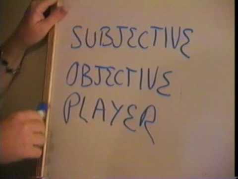 Objective Character Subjective and Objective Characters (video) | The Storymind Writer's ...