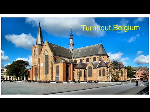 Turnhout,Belgium Walking Tour-4K video