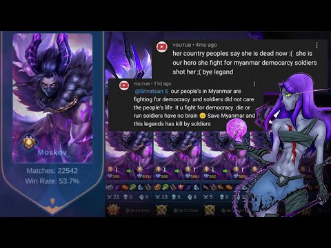 R.I.P. NAHUM THE MOSKOV QUEEN WITH 22K MATCHES! YOU WILL ALWAYS BE REMEMBERED BY EVERY MOSKOV USERS!