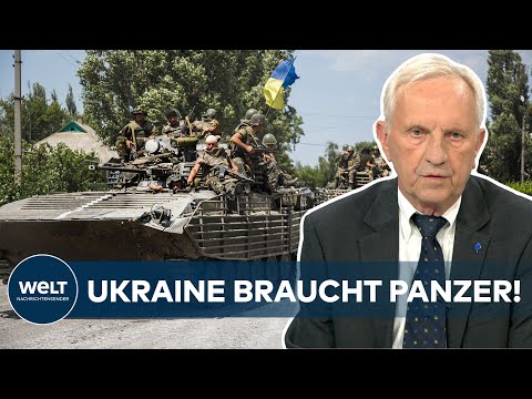 UKRAINE BRAUCHT FEUERKRAFT: Wittmann - Gegenoffensive nur mit Panzern möglich  | WELT Analyse