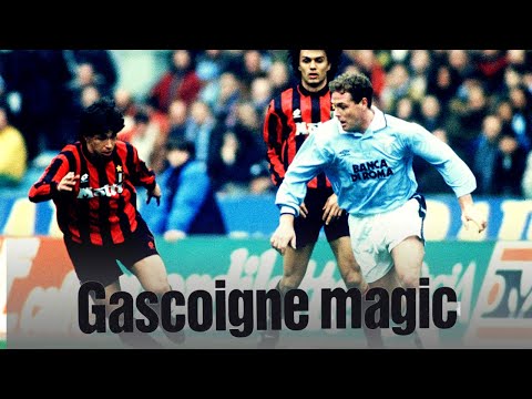 Gazza Genius! Paul Gascoigne vs AC Milan 1993/94 Serie A (Home)
