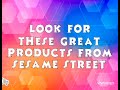Look For These Great Products From Sesame Street 1998
