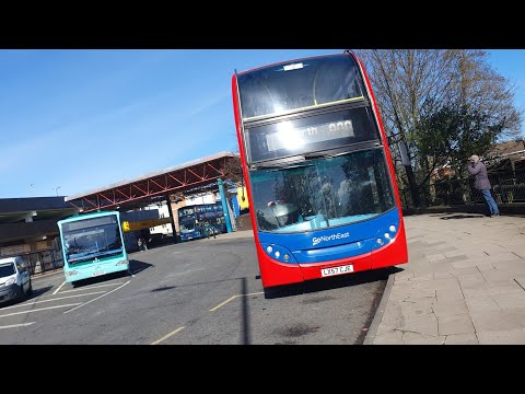 FULL ROUTE VISUAL: Tyne and Wear metro Replacement 900: Regent Centre - Heworth | 6945/LX57 CJE