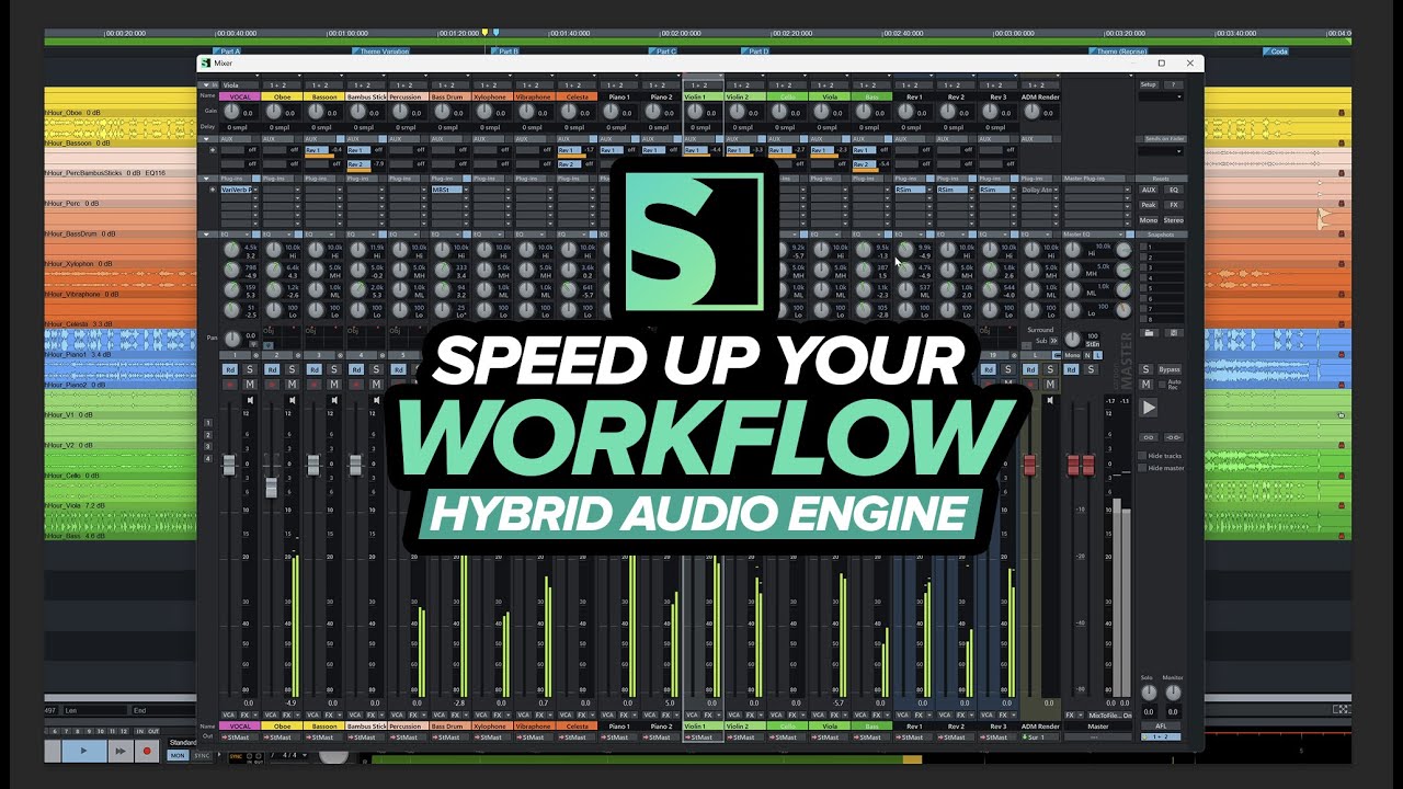 Speed up Your Workflow with Sequoia's Hybrid Audio Engine