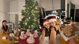 【syd diaries012】airbnbでクリスマスパーティー🎄vlogmas in Sydney pt2✨