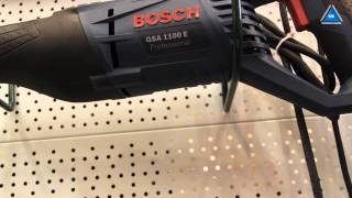 Bosch GSA 1100 E (060164C800) - відео 1
