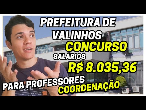 CONCURSO PREFEITURA DE VALINHOS