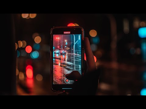 Relaxing Rainy Night Street Photography