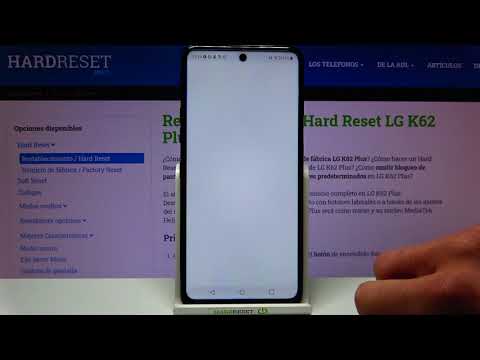 Cómo ver el IMEI y el número de serie en LG K62 Plus - verificar IMEI