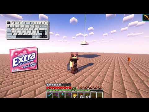 Minecraft ASMR Lets Play Episode 65 (Gum Chewing, Whispering & Keyboard Sounds)