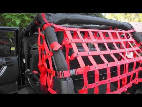 DirtyDog4x4SpiderSideNettingInstall