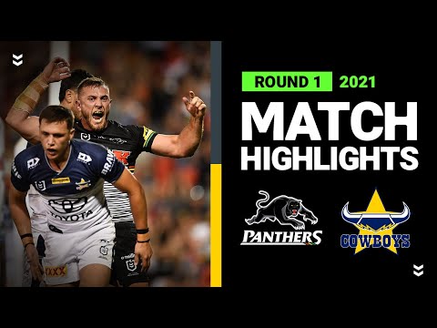 NRL Highlights | Panthers v Cowboys Match Highlights | Round 1 2021 | Telstra Premiership | NRL