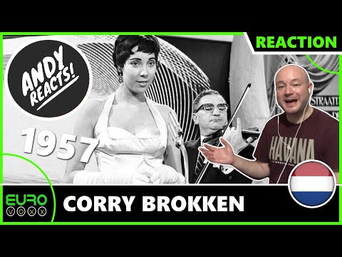 ANDY REACTS! Corry Brokken - Net Als Toen (The Netherlands 1957) EUROVISION WINNER REACTION!