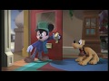 Mickey S Twice Upon A Christmas Mickey Is Angry With The Pluto Pluto Finnish Runs Away