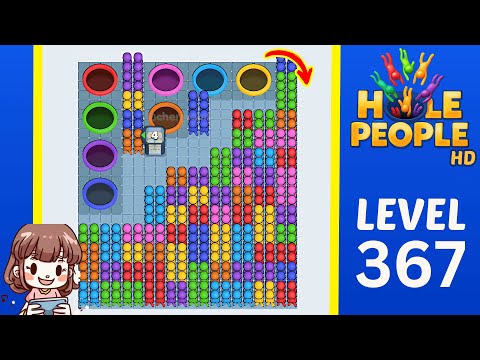 Hole People Level 367 Solution Walkthrough