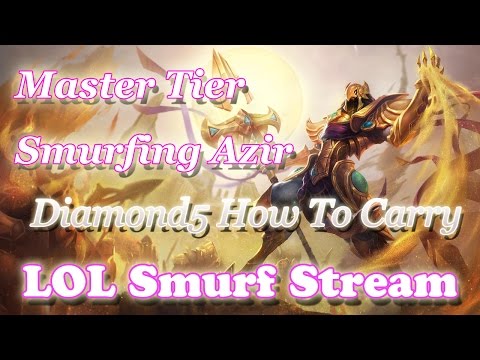 Master Tier Smurf Azir vs Jarvan IV Diamond5 Carry