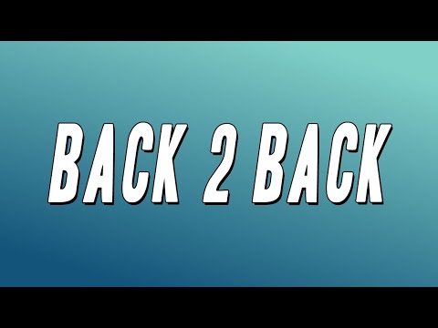 Tunde - Back 2 Back ft. Potter Payper (Lyrics)