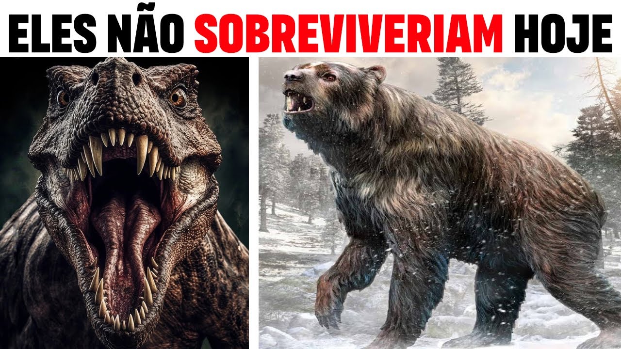 10 PREDADORES EXTINTOS QUE NÃO SOBREVIVERIAM HOJE