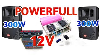 Download lagu DIY POWERFULL 12V SINGLE SUPPLY‼️EASY AND SIMPLE‼️ mp3