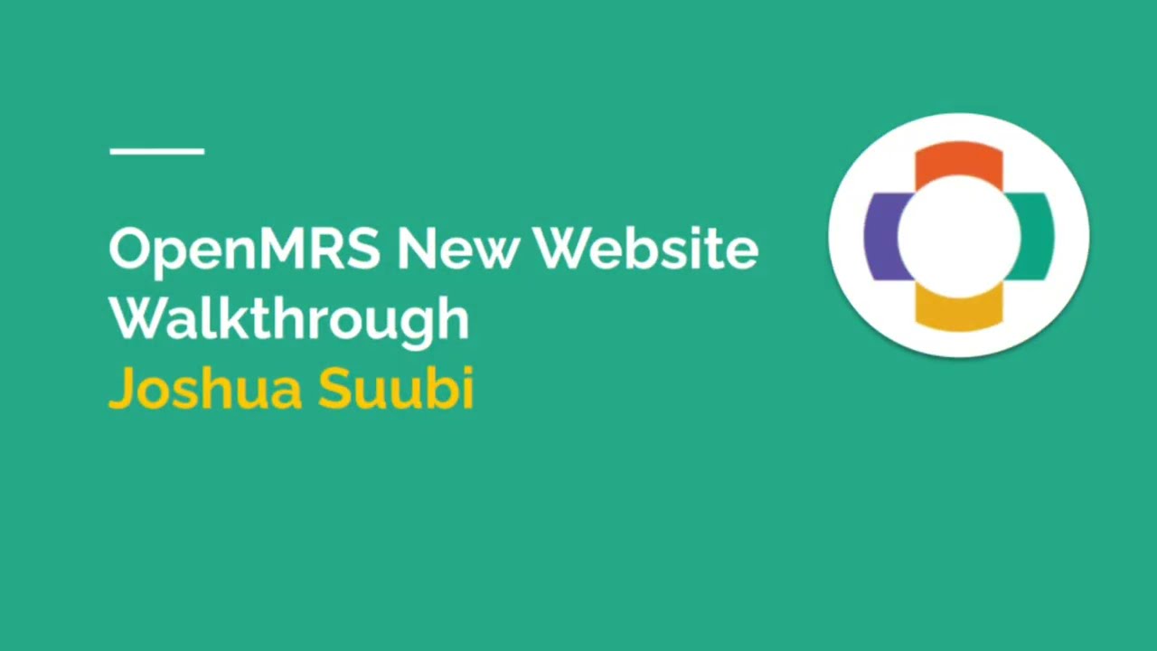 OpenMRS New Website Walkthrough | December 2025 Community Showcase