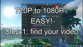 How to convert any 720P video into 1080P HD (Working 2022)