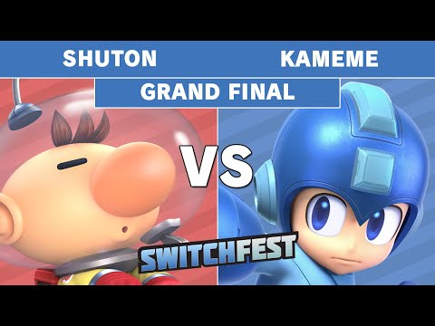 Swtichfest Kickoff - Kameme (Mega man) Vs Shuton (Olimar) Grand Finals - Smash Ultimate