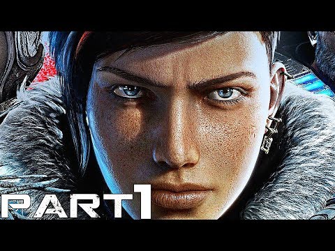 Gears 5 Gameplay Walkthrough Part 1- Act 1 (XBOX ONE) [Gears of War 5 Story Campaign Walkthrough)