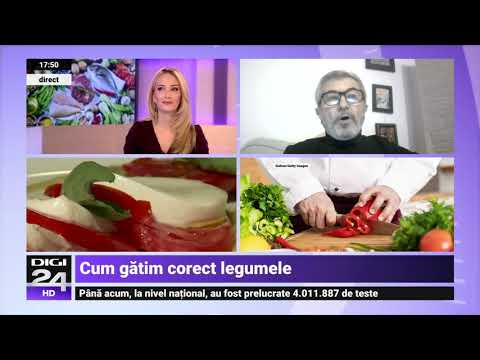 Ce înseamnă să gătim sănătos și cum preparăm carnea și legumele. Sfatul lui Petrișor Tănase