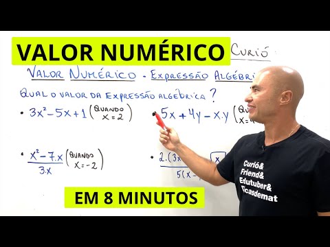 VALOR NUMÉRICO DE EXPRESSÕES ALGÉBRICAS | RÁPIDO E FÁCIL