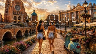 Toulouse WALKING IN CITY CENTER - 4K 60fps