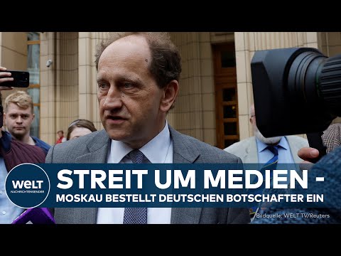 GRAF LAMBSDORFF: Moskau bestellt deutschen Botschafter ein – und droht mit „Vergeltungsmaßnahmen“