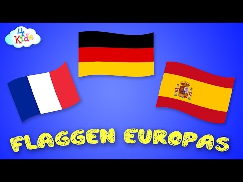 , title : 'Alle Flaggen und Länder Europas lernen für Kinder und Kleinkinder (deutsch)'