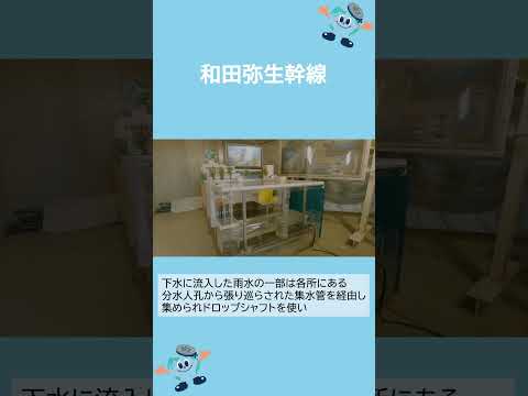下水道局施設紹介動画（和田弥生幹線事業）ショートver【東京都下水道局】