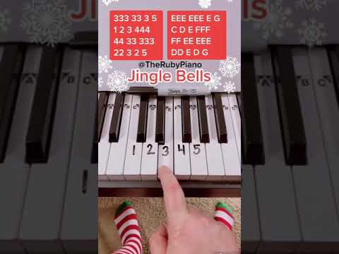 , title : 'Jingle Bells Piano Easy Tutorial With Letters #Shorts #piano #jinglebellspiano'