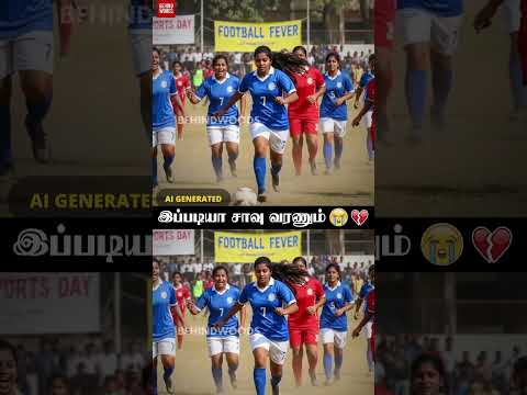 😭 கால்பந்து விளையாடி கொண்டிருந்த மாணவி திடீர் மரணம்..💔 கதறி அழுத தோழிகள்