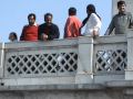 Offering Namaz On D Top Of Paarshnath Hills