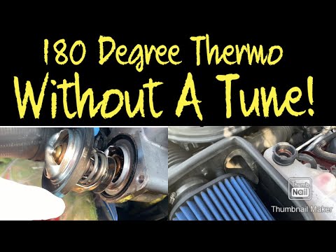 180 Degree Thermostat Install - Do You NEED a Tune? Budget Mod Series #1