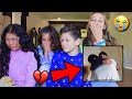 REACTING TO OUR FIRST EVER YOUTUBE VIDEO BAD IDEA Familia Diamond