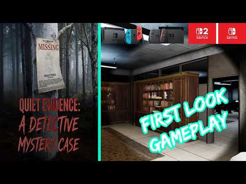 Quiet Evidence: A Detective Mystery Case – Nintendo Switch / Switch 2 Gameplay