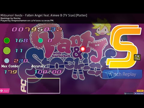 Top #35 | Fallen Angel feat. Aimee B (TV Size) [Platter] | 100% SS +SD
