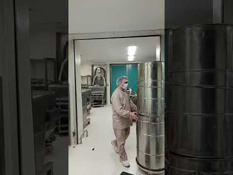 high speed PVC roll up door designed for hygienic production areas