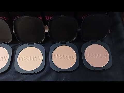 PÓ COMPACTO OBSIDIAN CRYSTAL POWDER 9,6G RUBY ROSE