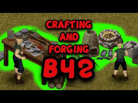 How to Craft & Forge | Project Zomboid Build 42