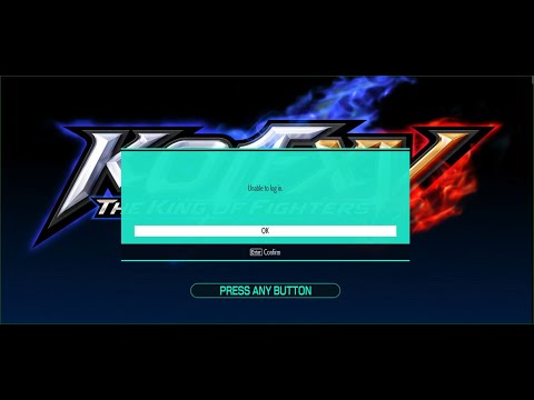 Fix THE KING OF FIGHTERS XV Unable To Login Error
