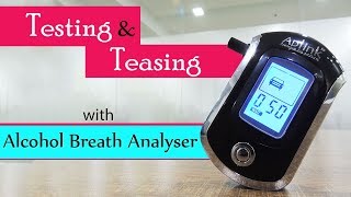ALC Smart Digital LCD Breath Analyzer Alcohol Tester | AT6000 Review | Check Alcohol Levels